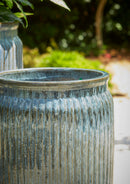 Arles Dark Blue Set Of 3 Pots