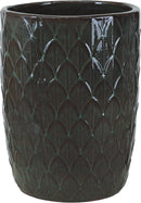 Avignon2 Green Set Of 5 Pots