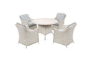 Antigua 4s Rnd D Set Pearl Gry