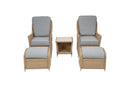 Antigua 5pc Bistro Barly Gry