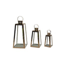 Florence 3pk Ss Copper Lantern