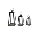 Florence 3pk Ss Nickel Lantern
