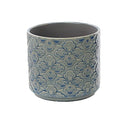 Blue Flower Pot Covers