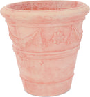 70cm Floral Pot Terracotta