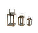 Milan 3pk Ss Copper Lanterns