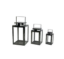 Milan 3pk Ss Nickel Lanterns