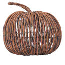 Rattan Led Pumpkin 1 Small