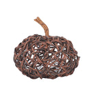 Rattan Led Pumpkin 2 Small