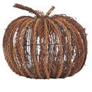 Rattan Led Pumpkin 3 Small
