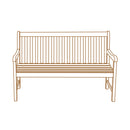 3 Seat Bench Cover