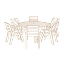 Med Round Patio Set Cover