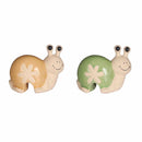Snail Pot Hang Green Brown