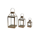 Venice 3pk Ss Copper Lanterns